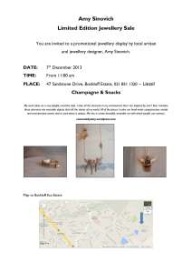 Amy Sinovich 7 December